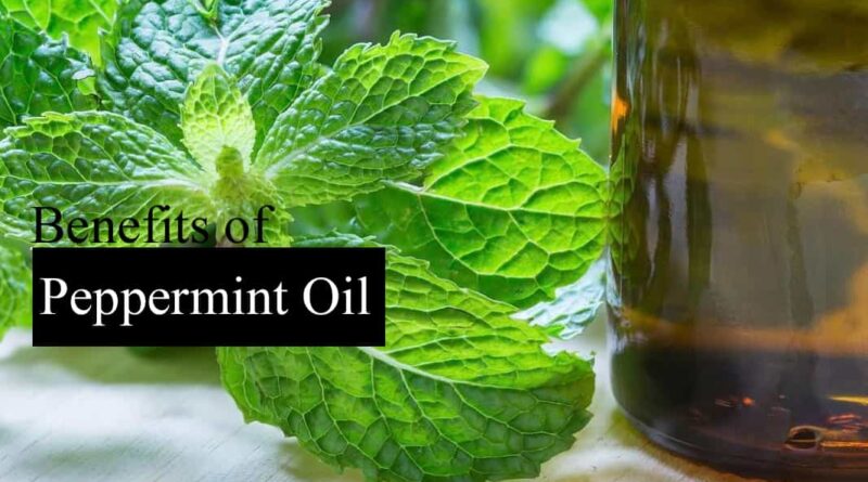 peppermint oil benefits smell