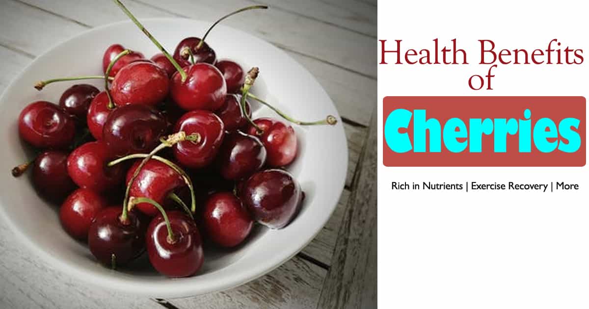 Health Benefits of Cherries Make Part OF Your Diet HealthtoStyle