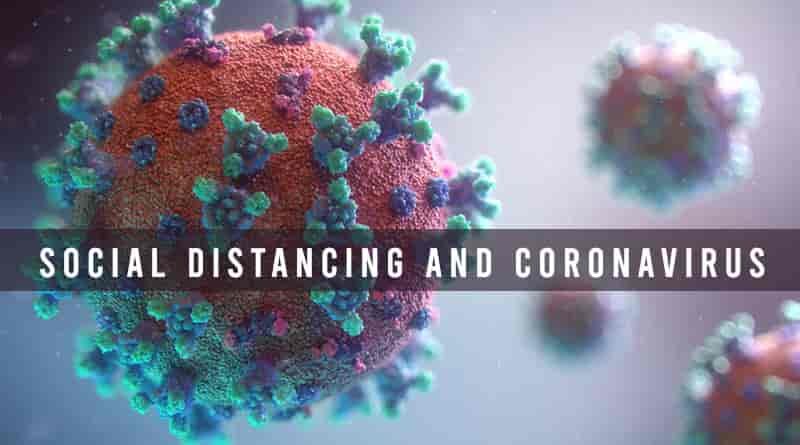 Social distancing and coronavirus