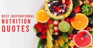 Best Nutrition Quotes