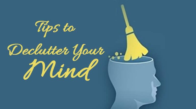 ways to declutter your mind