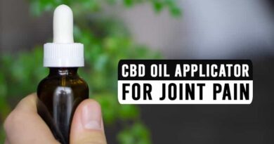 CBD Oil Applicator for Joint Pain