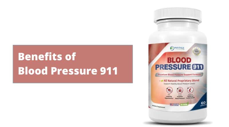Benefits of Blood Pressure 911