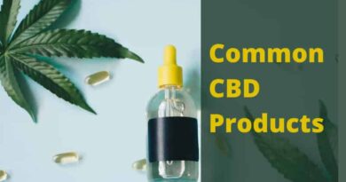 Common CBD products
