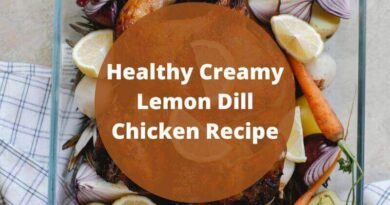 Healthy Creamy Lemon Dill Chicken Recipe